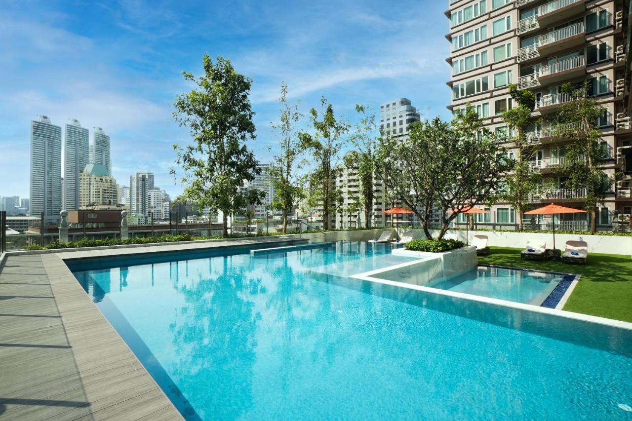 Silq Hotel & Residence, Managed By The Ascott Limited Μπανγκόκ Εξωτερικό φωτογραφία The Park's swimming pool