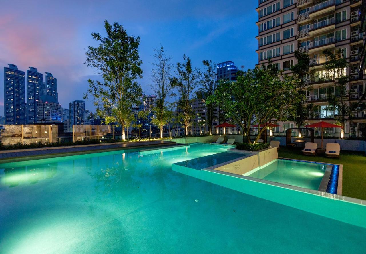 Silq Hotel & Residence, Managed By The Ascott Limited Μπανγκόκ Εξωτερικό φωτογραφία The Park's swimming pool