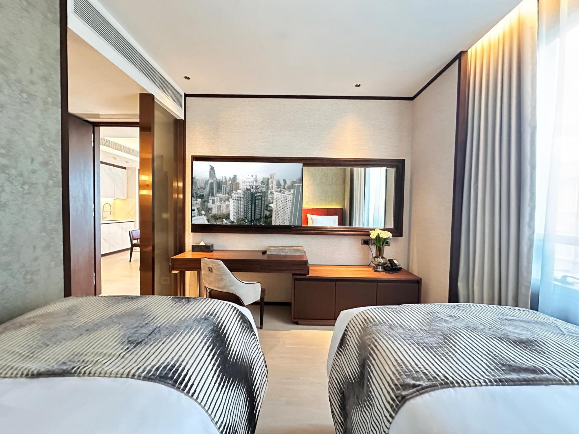 Silq Hotel & Residence, Managed By The Ascott Limited Μπανγκόκ Δωμάτιο φωτογραφία A bedroom